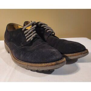 Men's UGG Collection Black Leather Shoes, Size 7.5  1004617 Classic